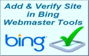 How to Verify a Website in Bing Webmaster Tools