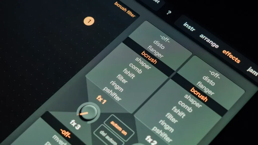 screen with filter and sort controls